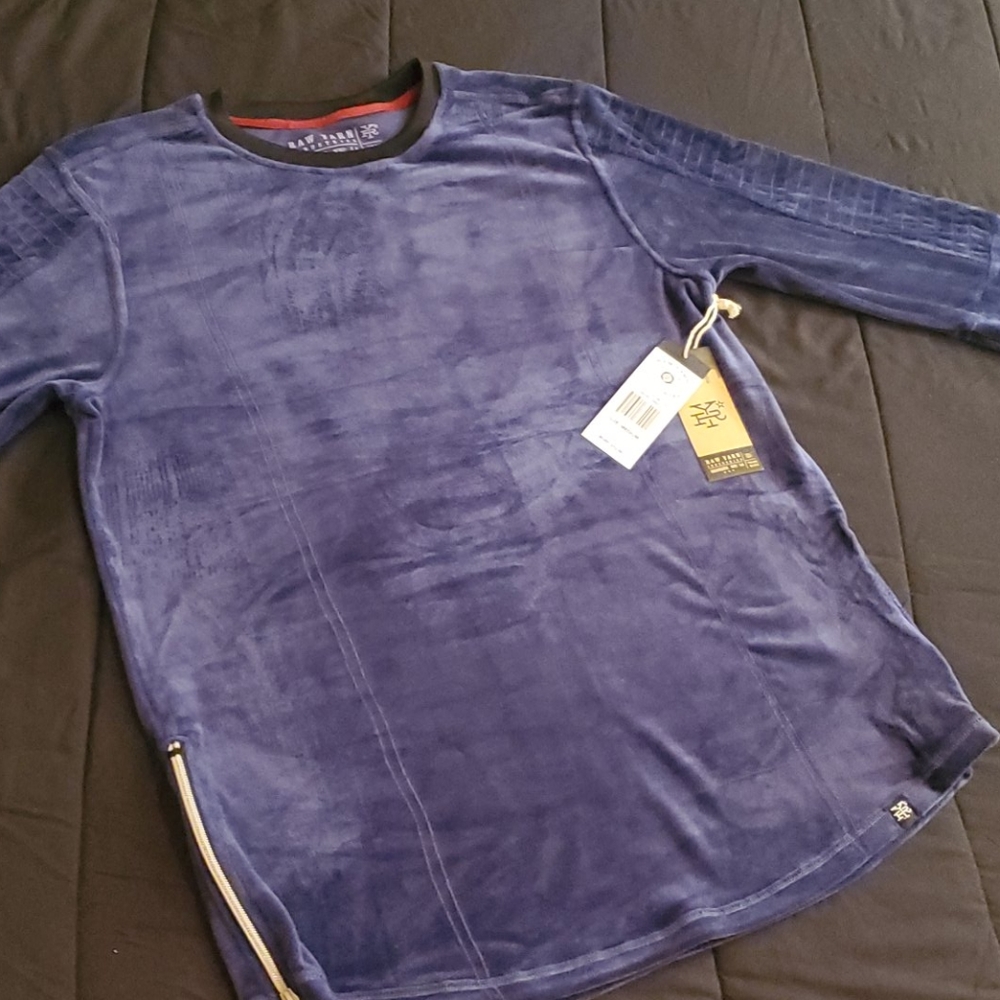 Raw yarn long sleeve